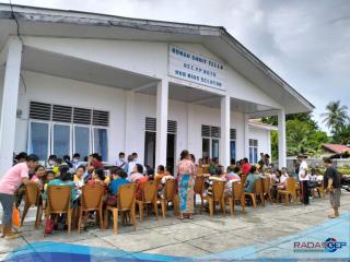 Jiwa Bakti Sosial Paslon 02 Firman Robert Tampak Jelas di Kepulauan Batu Nias Selatan